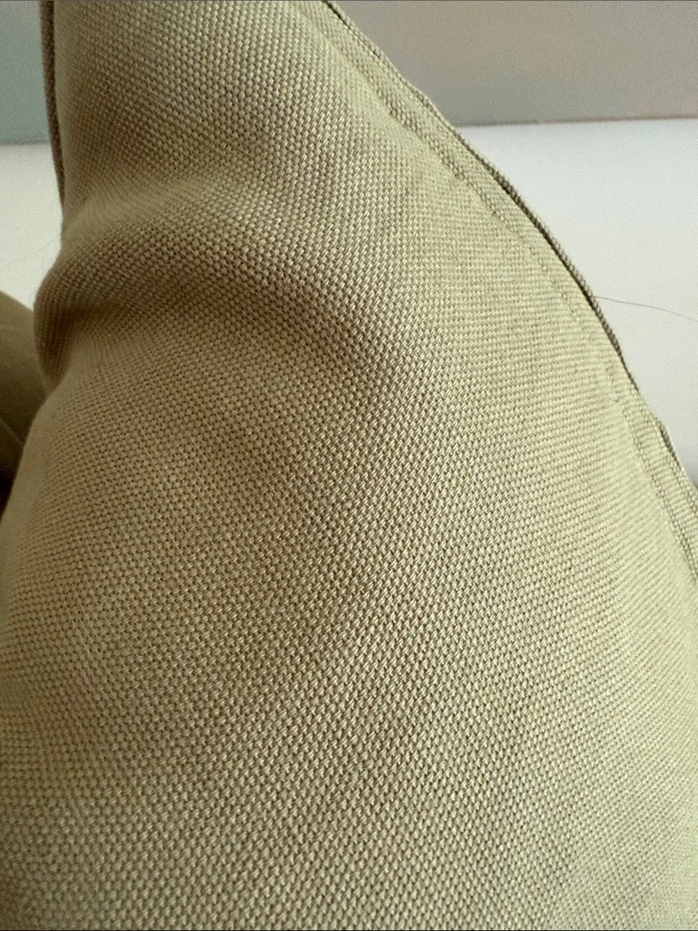 IKEA Olive Green Square Accent Pillow